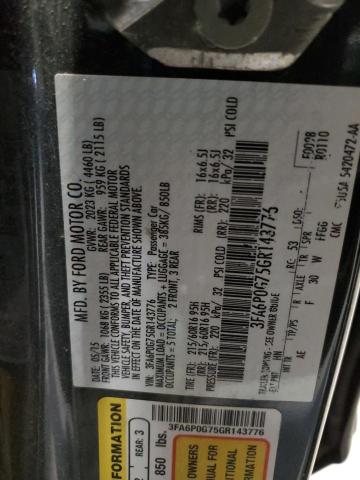 Photo 11 VIN: 3FA6P0G75GR143776 - FORD FUSION S 