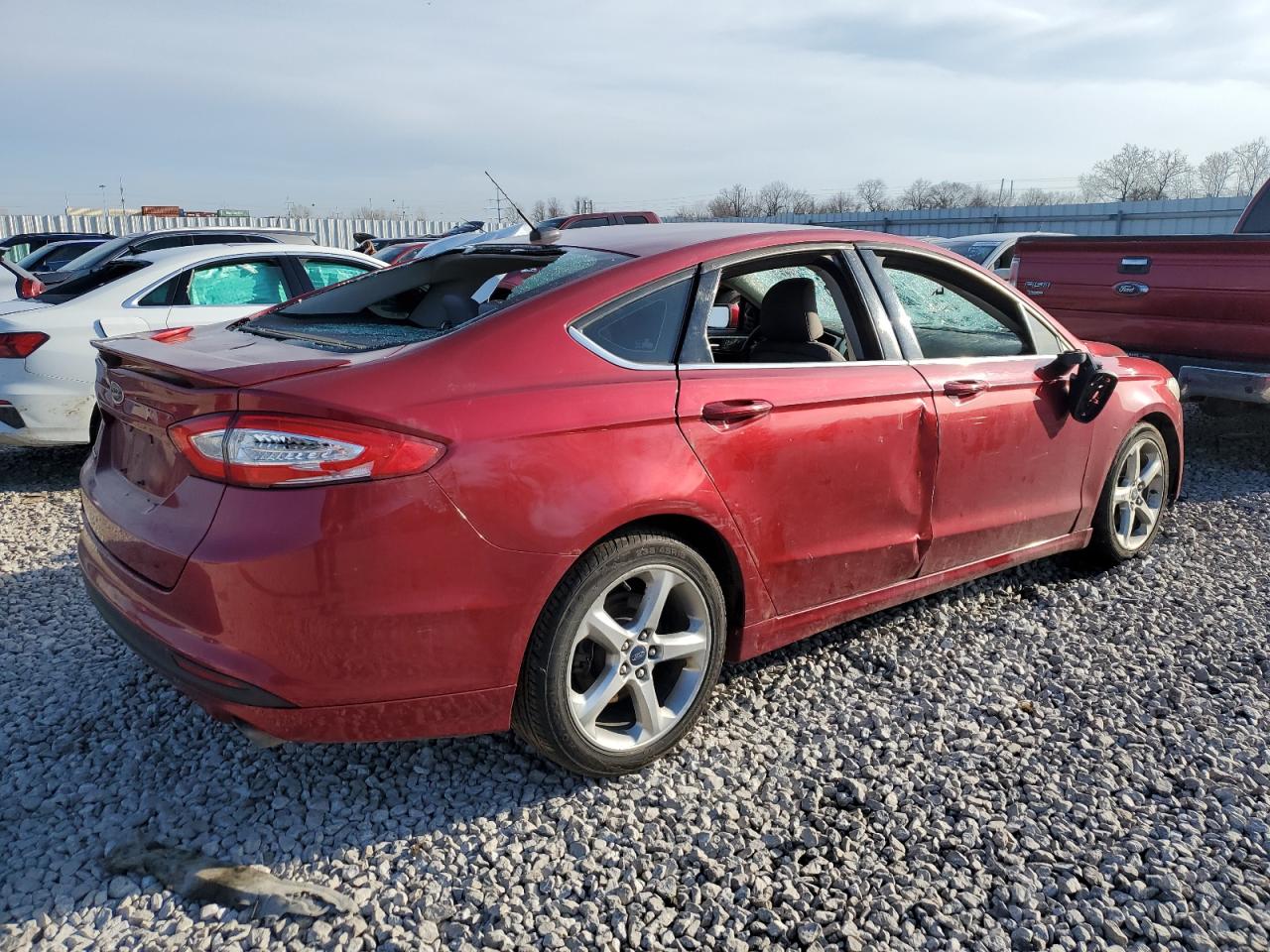 Photo 2 VIN: 3FA6P0G75GR205807 - FORD FUSION 