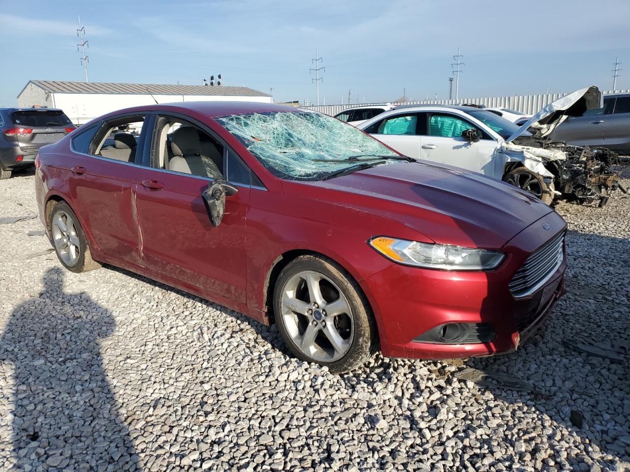 Photo 3 VIN: 3FA6P0G75GR205807 - FORD FUSION 