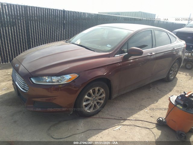 Photo 1 VIN: 3FA6P0G75GR365542 - FORD FUSION 