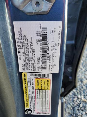 Photo 12 VIN: 3FA6P0G75JR229533 - FORD FUSION 