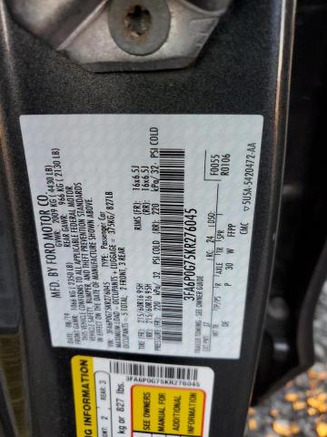 Photo 12 VIN: 3FA6P0G75KR276045 - FORD FUSION S 