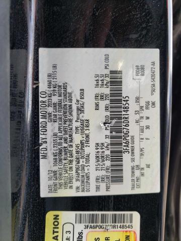 Photo 11 VIN: 3FA6P0G76DR148545 - FORD FUSION S 