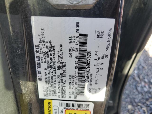 Photo 11 VIN: 3FA6P0G76DR275201 - FORD FUSION S 