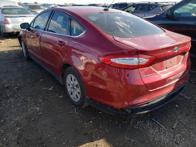 Photo 2 VIN: 3FA6P0G76DR367702 - FORD FUSION S 