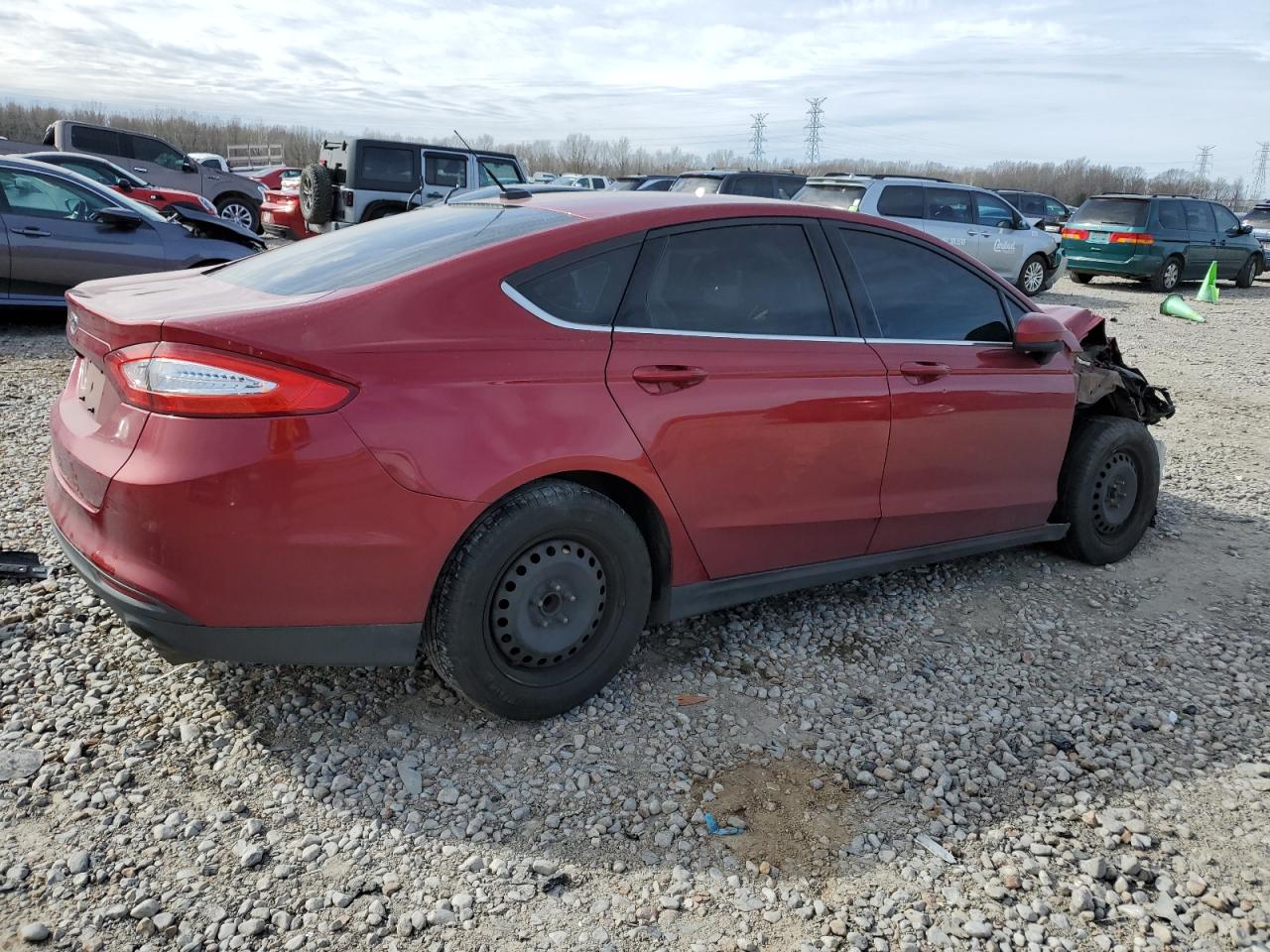 Photo 2 VIN: 3FA6P0G76ER240708 - FORD FUSION 