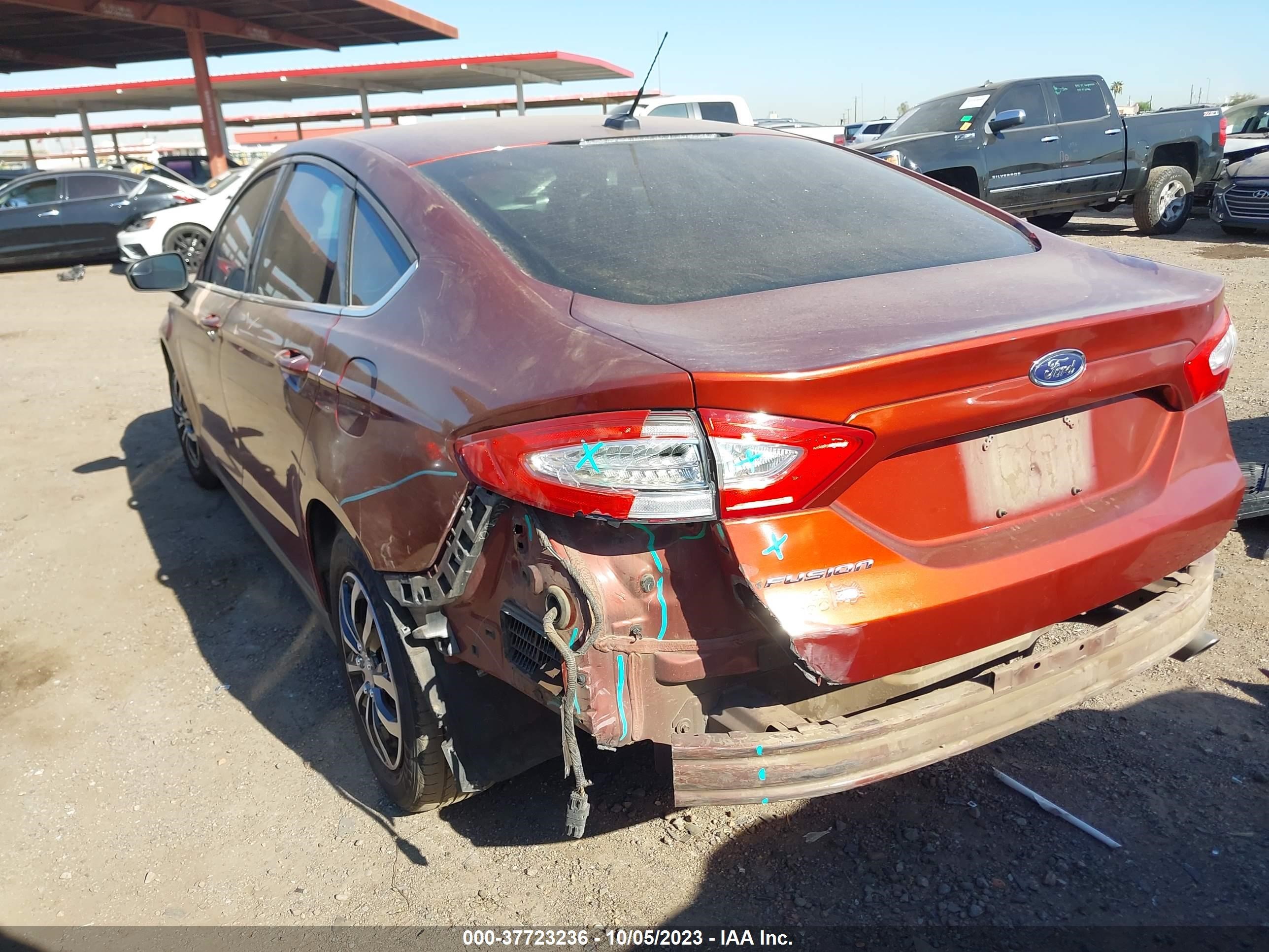 Photo 2 VIN: 3FA6P0G76ER330098 - FORD FUSION 