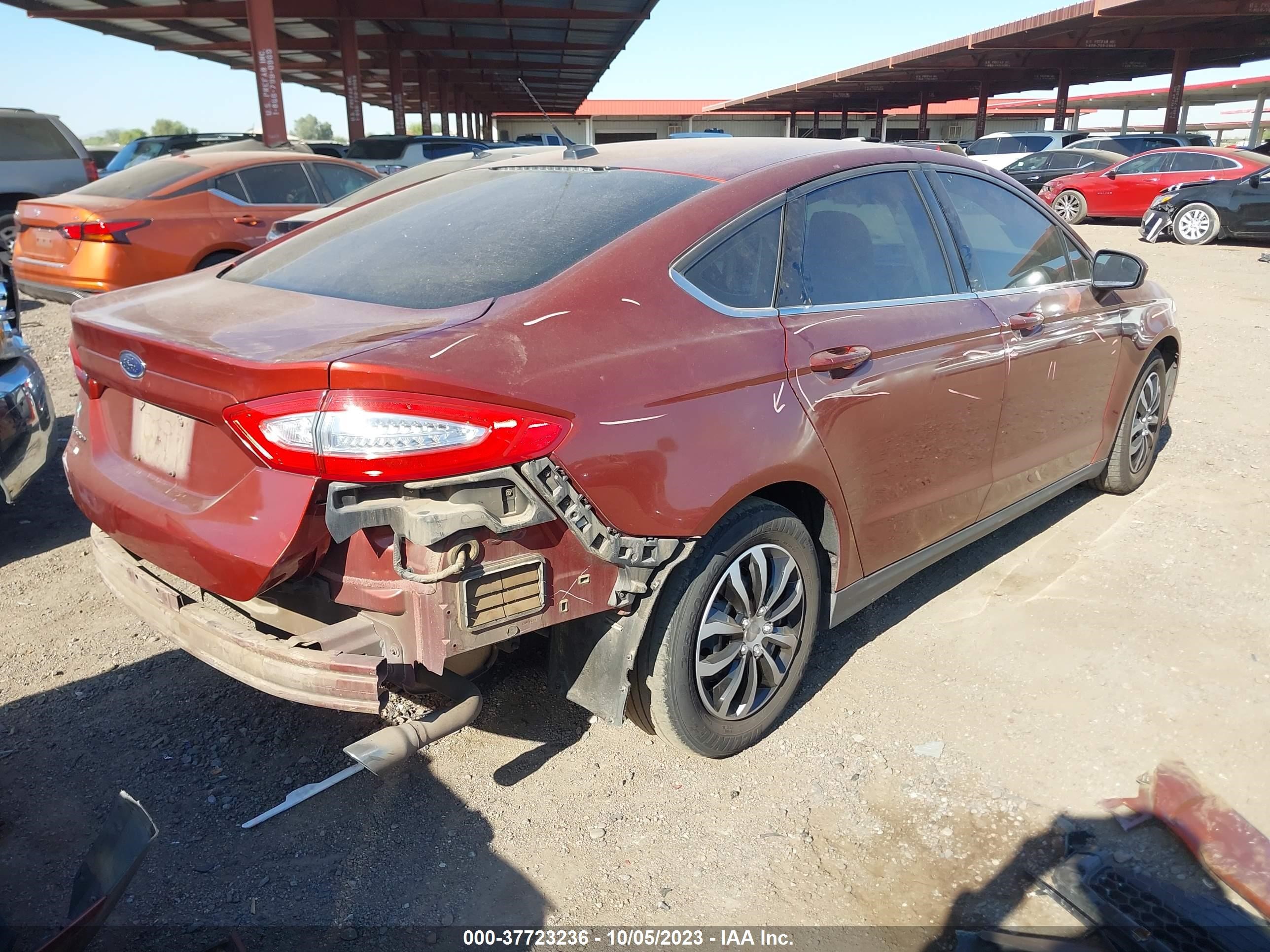 Photo 3 VIN: 3FA6P0G76ER330098 - FORD FUSION 