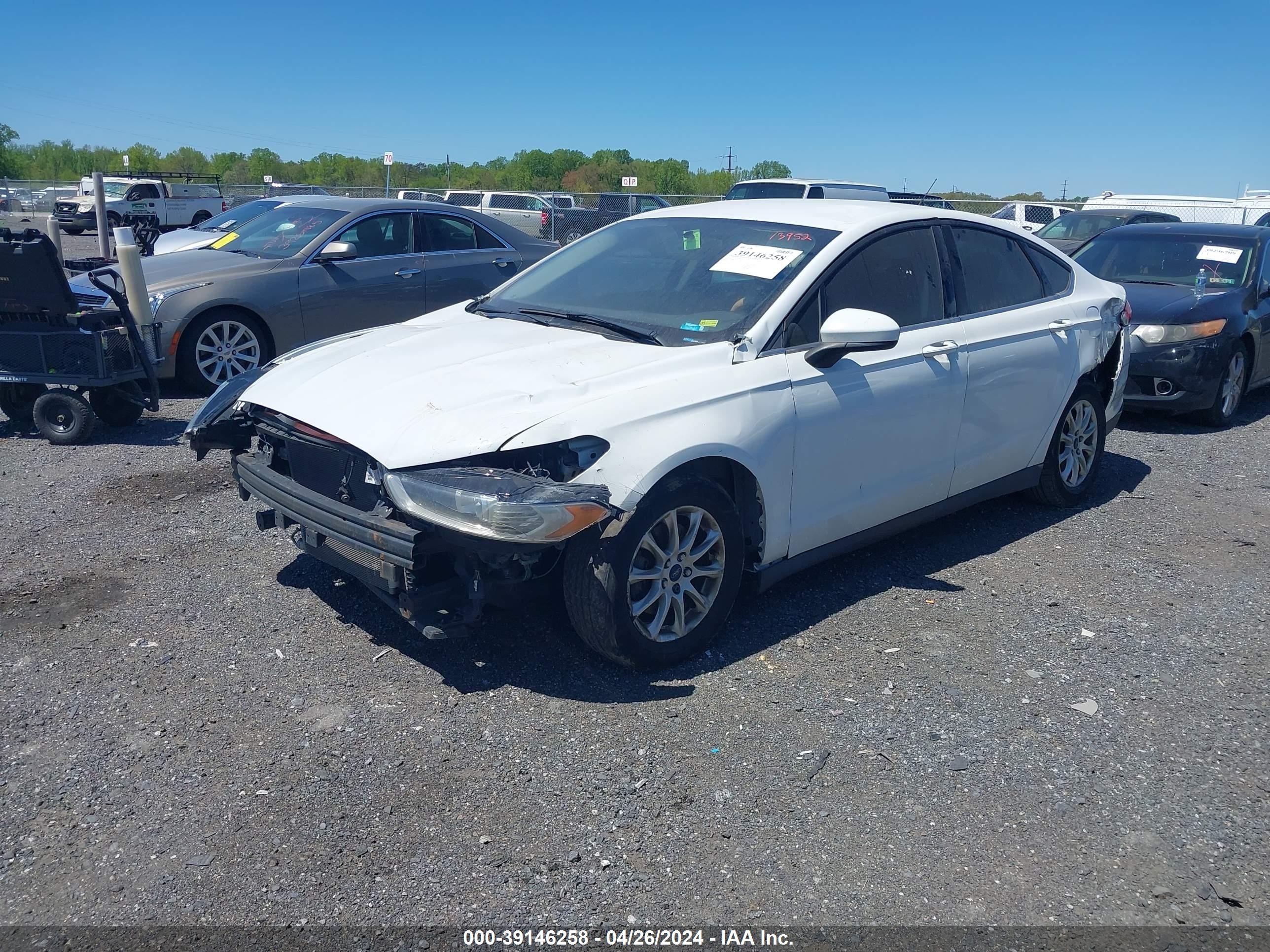 Photo 1 VIN: 3FA6P0G76FR163940 - FORD FUSION 