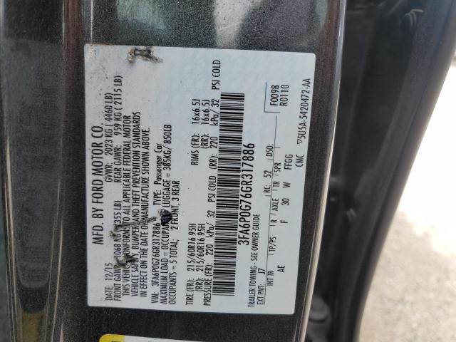 Photo 11 VIN: 3FA6P0G76GR317886 - FORD FUSION 