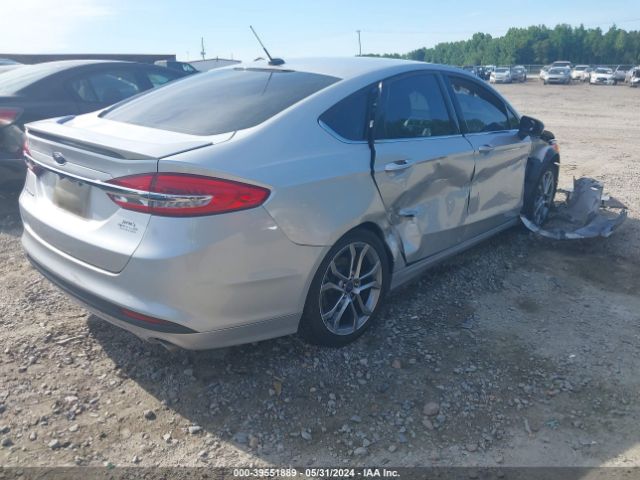 Photo 3 VIN: 3FA6P0G76HR226215 - FORD FUSION 