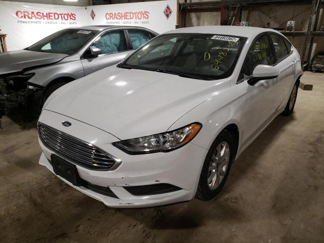 Photo 1 VIN: 3FA6P0G76HR259473 - FORD FUSION S 