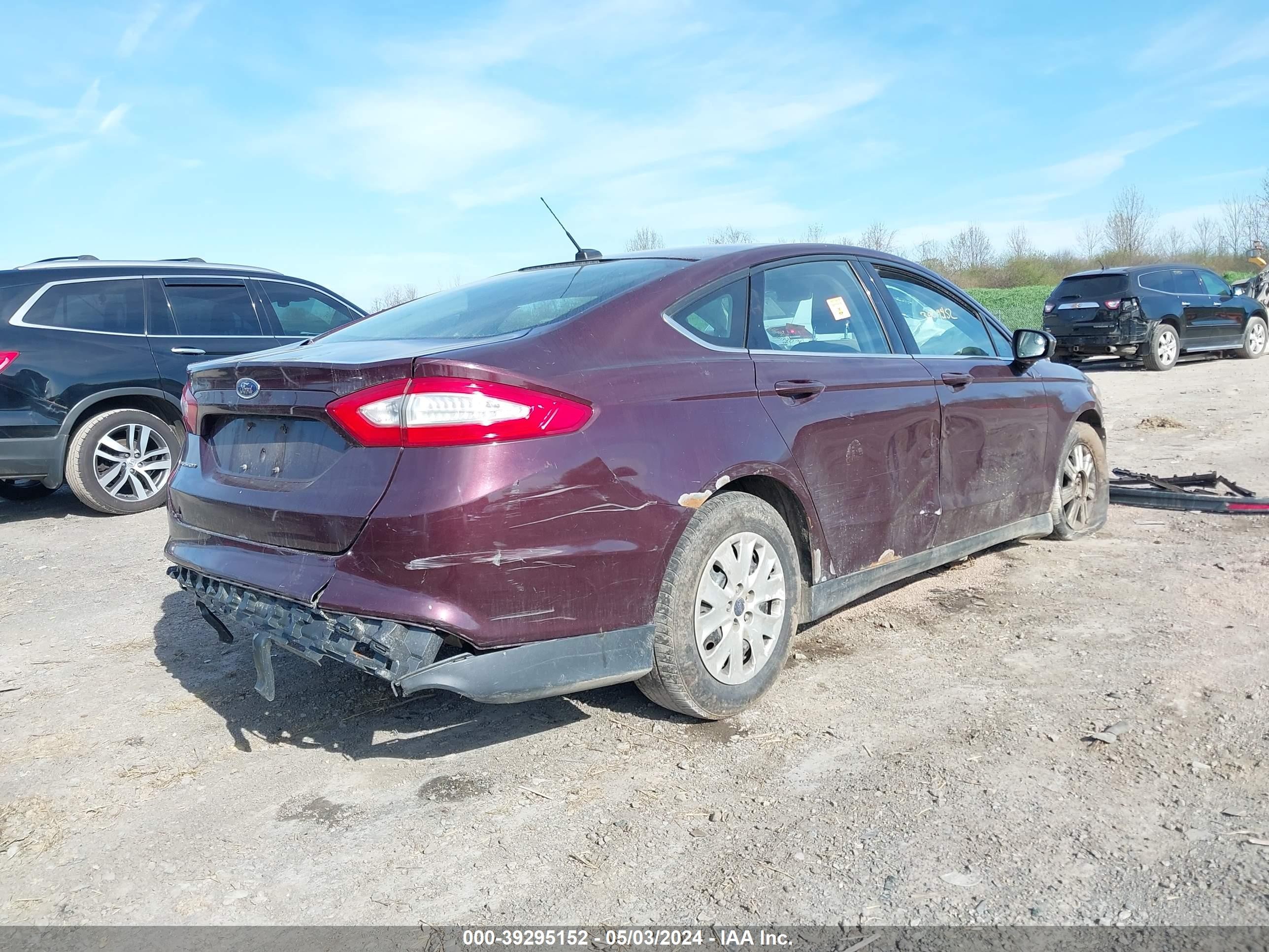 Photo 3 VIN: 3FA6P0G77DR232163 - FORD FUSION 