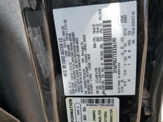 Photo 11 VIN: 3FA6P0G77ER336590 - FORD FUSION 