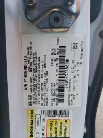 Photo 11 VIN: 3FA6P0G77GR365588 - FORD FUSION 