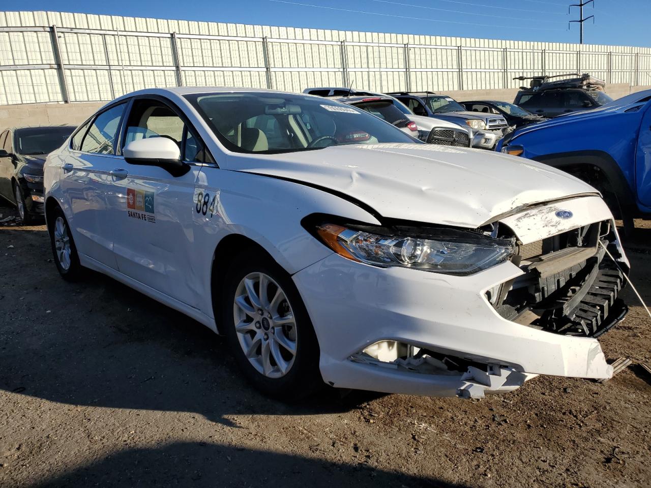 Photo 3 VIN: 3FA6P0G77HR316943 - FORD FUSION 