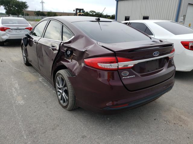 Photo 2 VIN: 3FA6P0G77HR328087 - FORD FUSION 