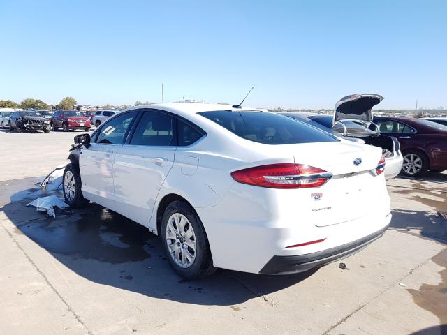 Photo 2 VIN: 3FA6P0G77KR250501 - FORD FUSION S 