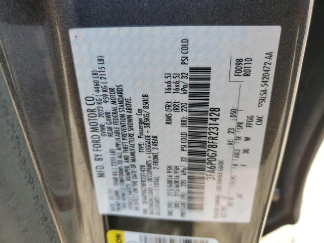 Photo 11 VIN: 3FA6P0G78FR231428 - FORD FUSION S 