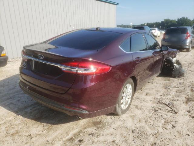 Photo 3 VIN: 3FA6P0G78HR140727 - FORD FUSION S 