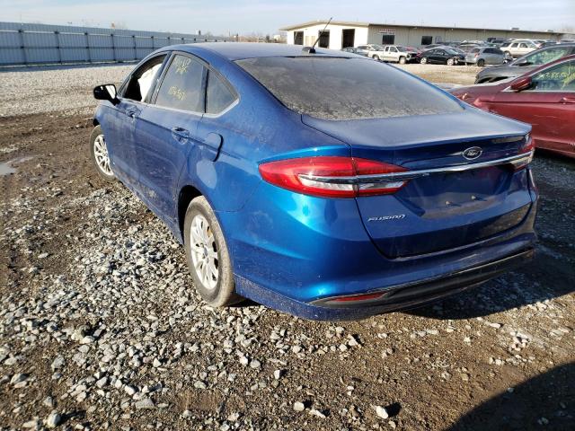 Photo 2 VIN: 3FA6P0G78HR194223 - FORD FUSION S 