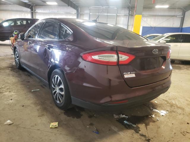 Photo 2 VIN: 3FA6P0G79DR311656 - FORD FUSION S 