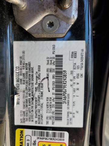 Photo 12 VIN: 3FA6P0G79ER243859 - FORD FUSION 