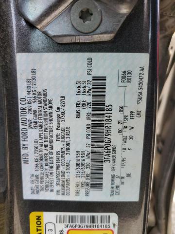 Photo 11 VIN: 3FA6P0G79HR184185 - FORD FUSION 