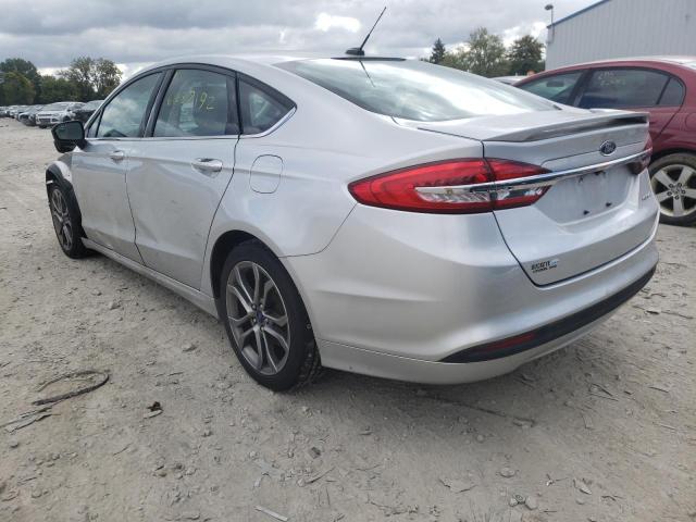 Photo 2 VIN: 3FA6P0G79HR395211 - FORD FUSION S 