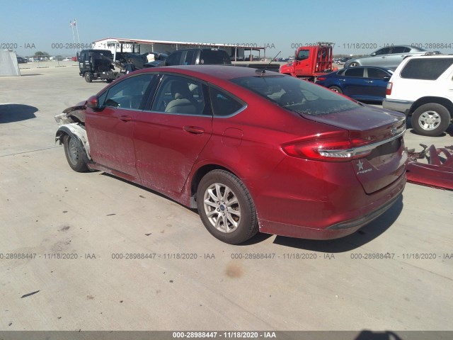 Photo 2 VIN: 3FA6P0G79HR397217 - FORD FUSION 