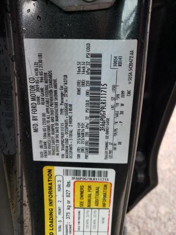 Photo 11 VIN: 3FA6P0G79LR111715 - FORD FUSION 