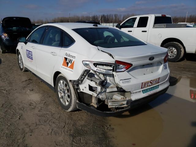 Photo 2 VIN: 3FA6P0G7XGR114435 - FORD FUSION S 