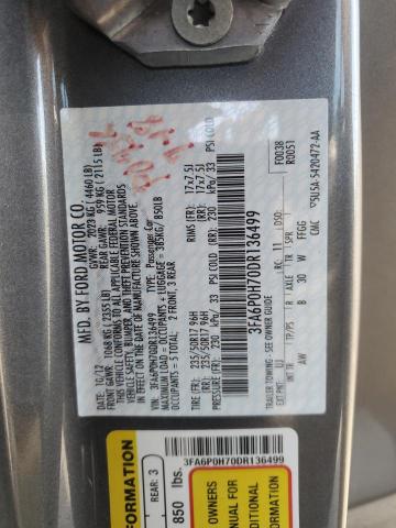 Photo 11 VIN: 3FA6P0H70DR136499 - FORD FUSION 