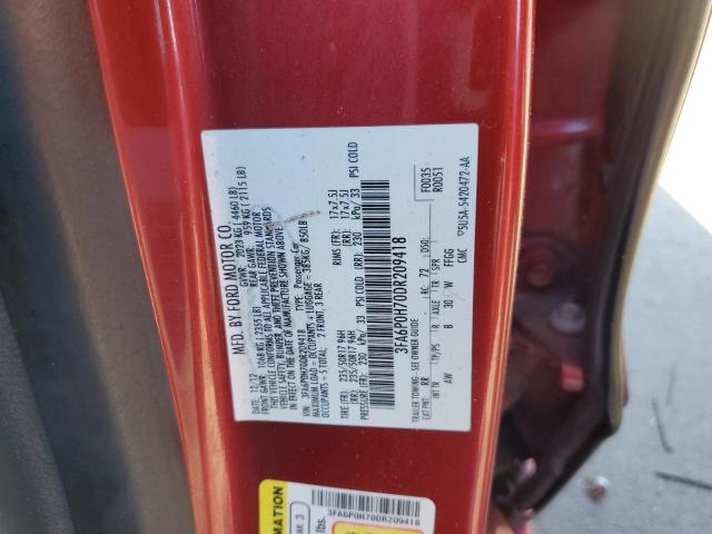 Photo 11 VIN: 3FA6P0H70DR209418 - FORD FUSION 