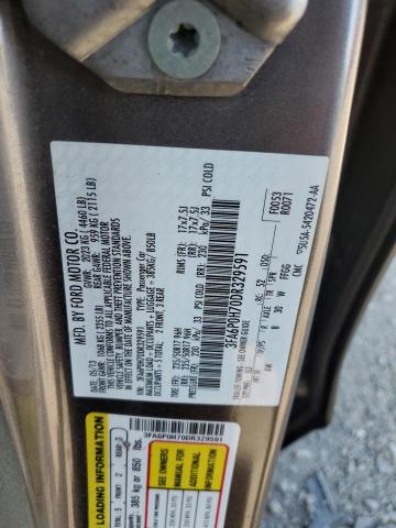 Photo 12 VIN: 3FA6P0H70DR329591 - FORD FUSION SE 