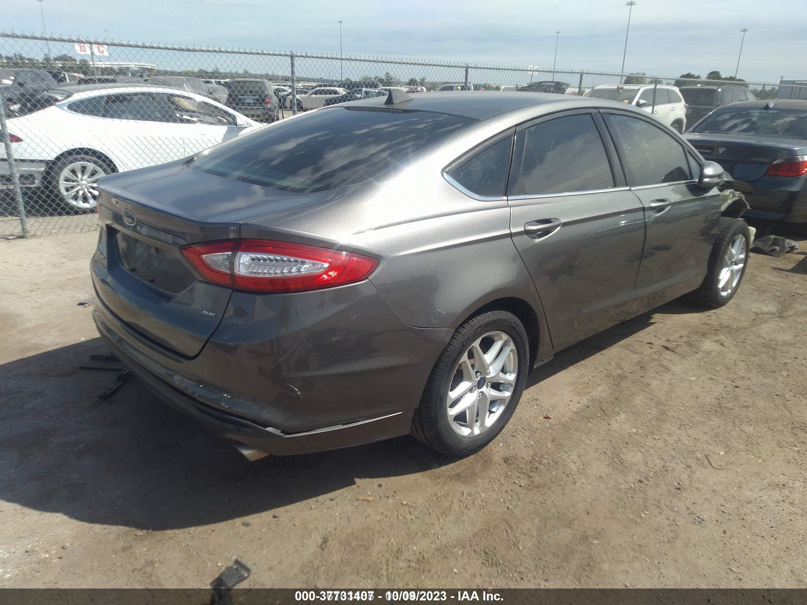 Photo 3 VIN: 3FA6P0H70DR375907 - FORD FUSION 