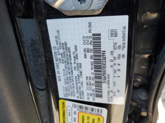 Photo 11 VIN: 3FA6P0H70ER336994 - FORD FUSION 