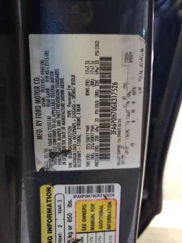 Photo 11 VIN: 3FA6P0H70GR317526 - FORD FUSION SE 