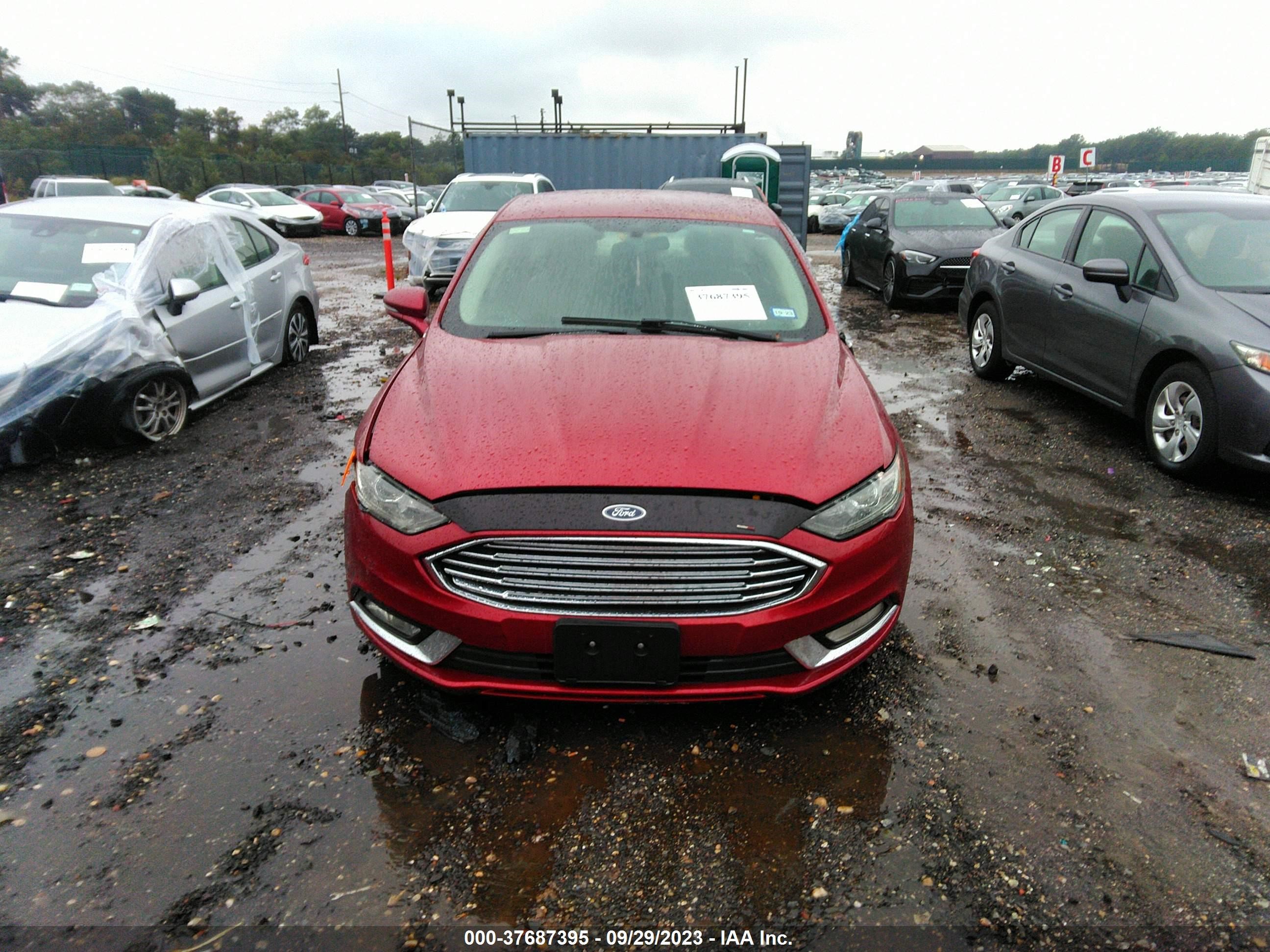 Photo 10 VIN: 3FA6P0H70HR174157 - FORD FUSION 