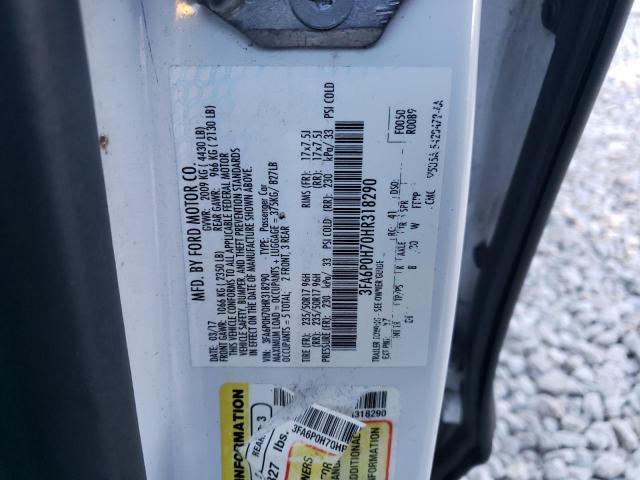 Photo 11 VIN: 3FA6P0H70HR318290 - FORD FUSION SE 