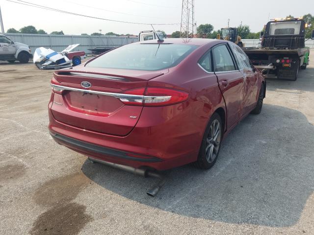 Photo 3 VIN: 3FA6P0H70HR348437 - FORD FUSION SE 