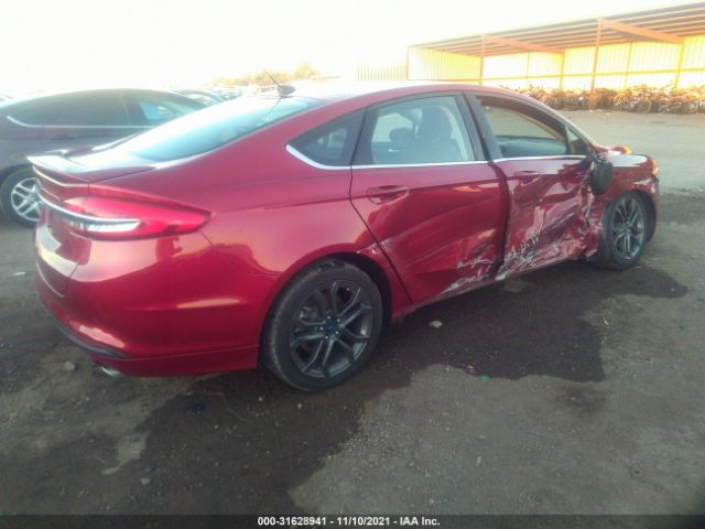 Photo 3 VIN: 3FA6P0H70JR181227 - FORD FUSION 