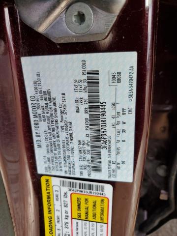 Photo 11 VIN: 3FA6P0H70JR190445 - FORD FUSION 