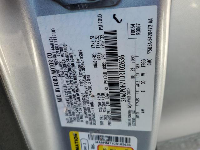 Photo 11 VIN: 3FA6P0H71DR102636 - FORD FUSION 