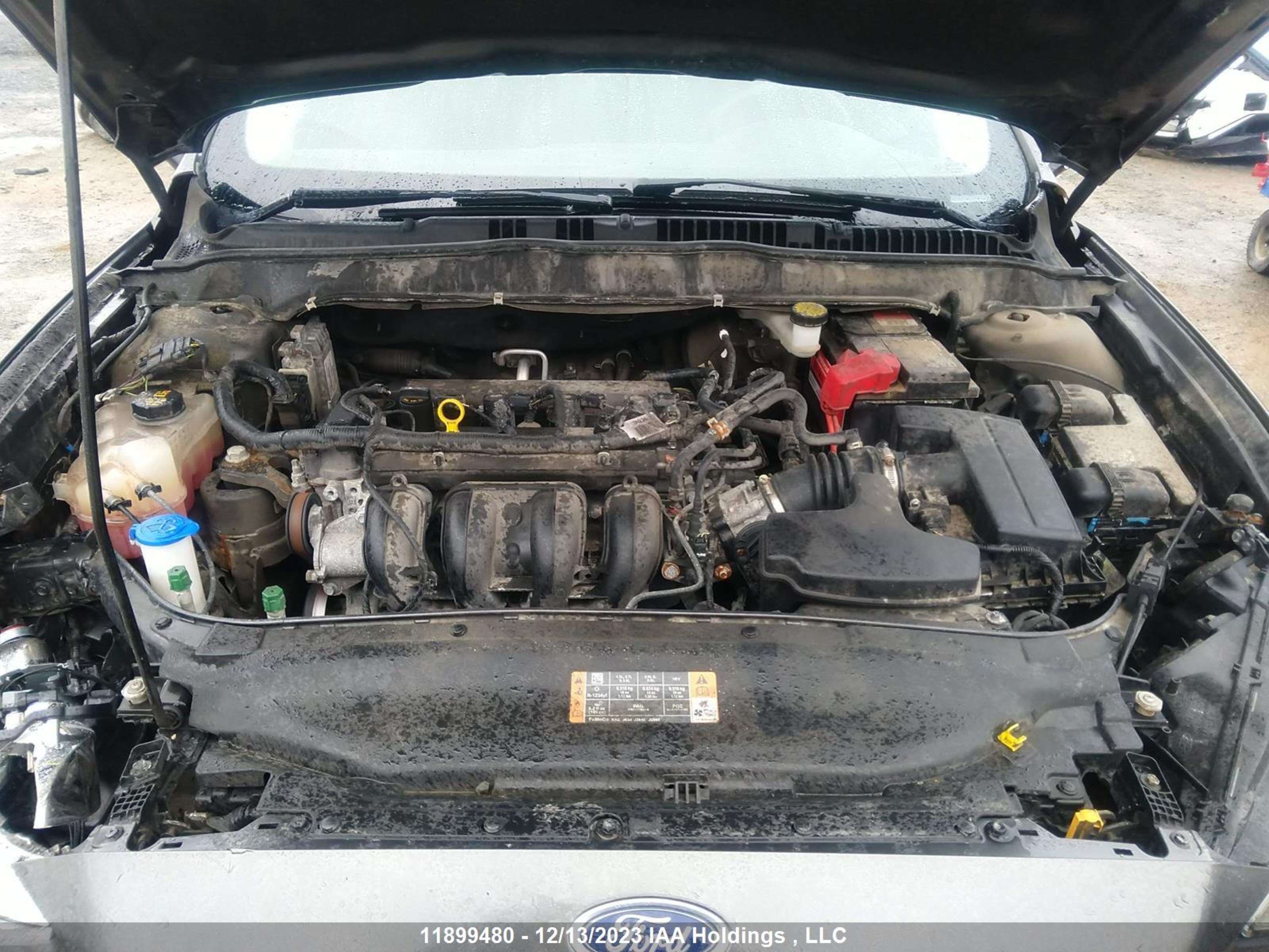 Photo 9 VIN: 3FA6P0H71HR106403 - FORD FUSION 