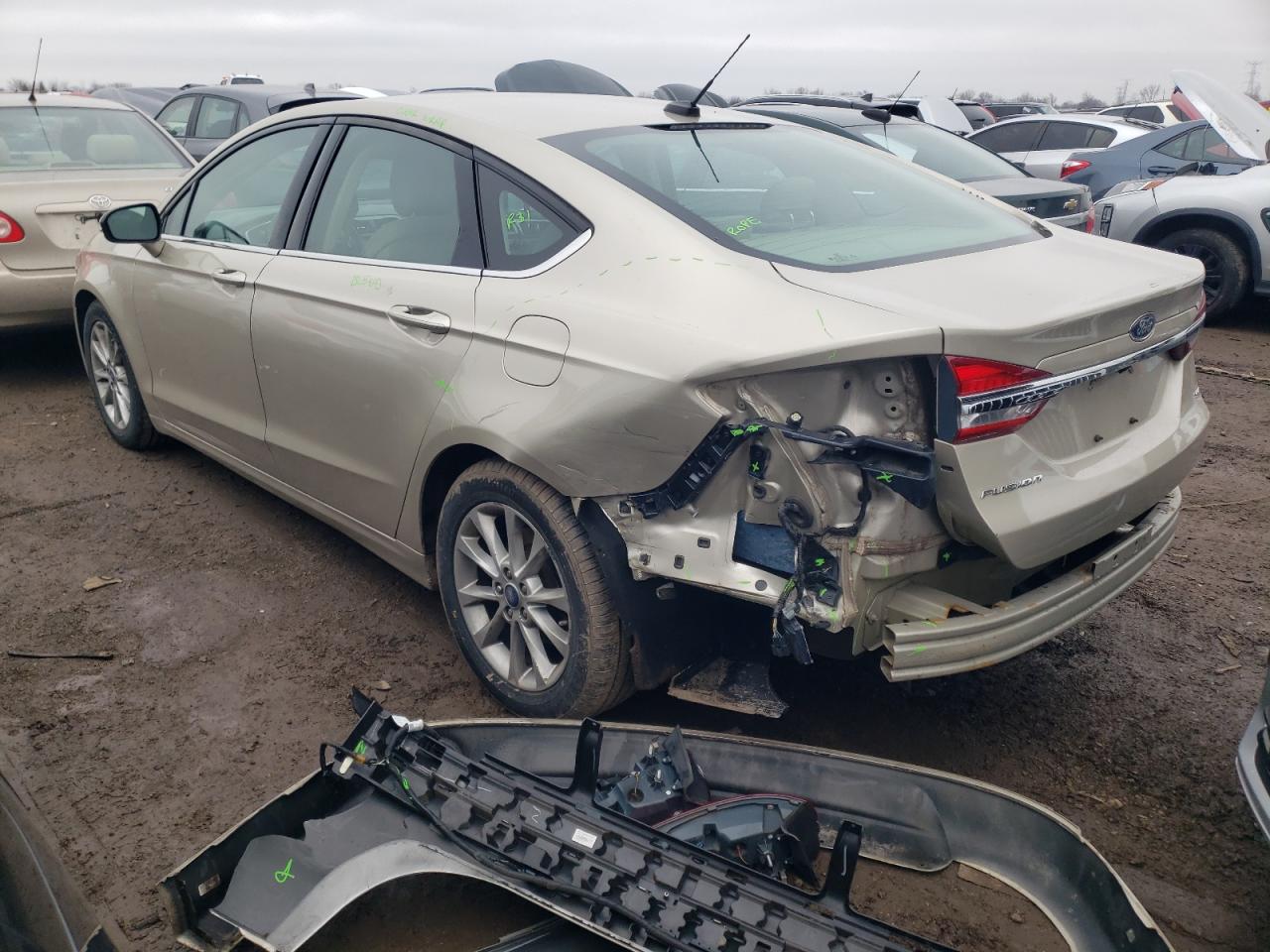 Photo 1 VIN: 3FA6P0H71HR207909 - FORD FUSION 