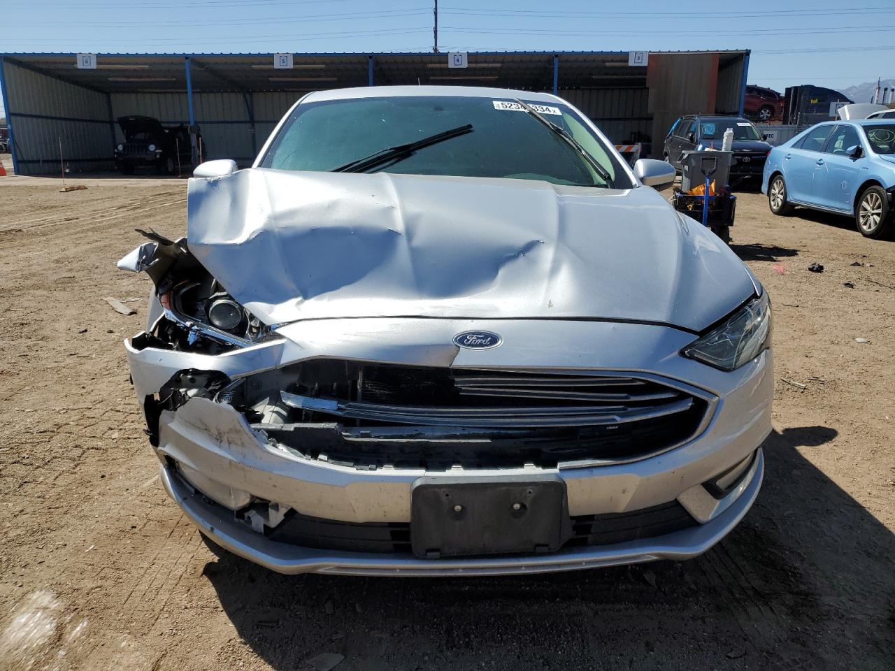 Photo 4 VIN: 3FA6P0H71HR259248 - FORD FUSION 