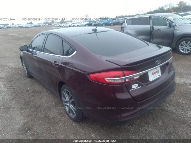 Photo 2 VIN: 3FA6P0H71HR282657 - FORD FUSION 