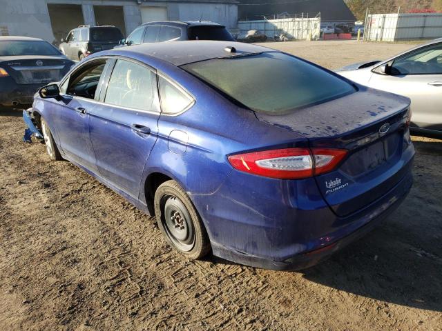 Photo 2 VIN: 3FA6P0H72DR155412 - FORD FUSION SE 