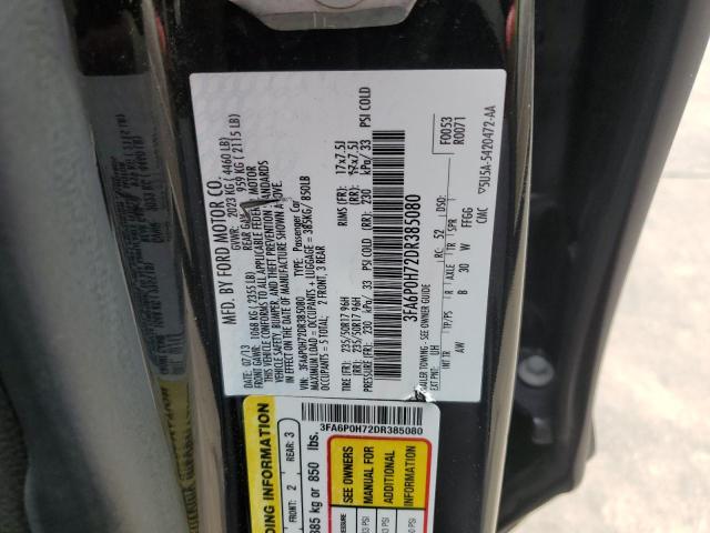 Photo 11 VIN: 3FA6P0H72DR385080 - FORD FUSION SE 